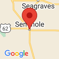 Map of Seminole, TX US